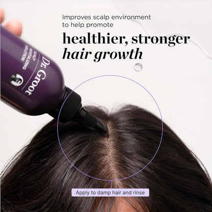 Dr. Groot Thickening Shampoo & Scalp Treatment Set for Hair Loss – Clinical Results with Biotin and Rosemary for Hair Thinning, Shedding, Scalp Repair and Treatment